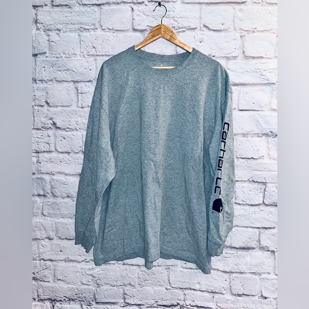 CARHARTT Long Sleeve Logo Tshirt sz 2XL